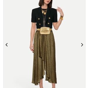 Zara Cheetah Print Skirt Size L